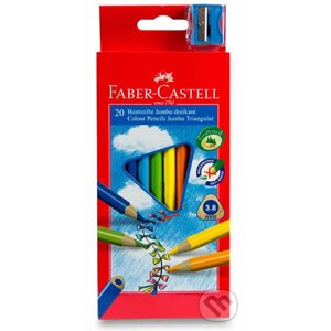 Faber - Castell Pastelky trojhranné Junior - středně silné 20 ks - Faber-Castell