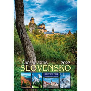 Nástenný kalendár Spoznávame Slovensko 2022 - Spektrum grafik