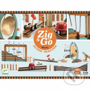 Zig & Go: Muzika (52-dielna stavebnica) - Djeco