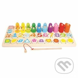 Dětská dřevěná edukativní hra - Bino
