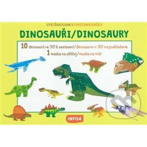 Vystřihovánky: Dinosauři/Dinosaury - INFOA