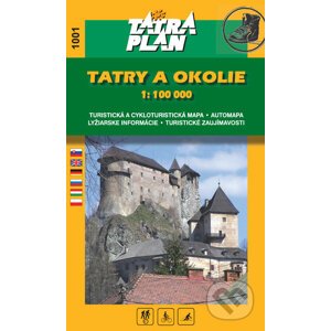 Tatry a okolie 1:100 000 - TATRAPLAN
