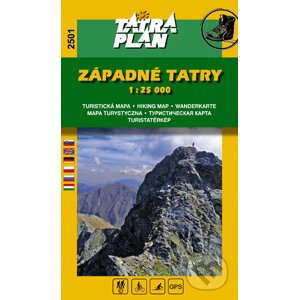 Západné Tatry 1:25 000 - TATRAPLAN