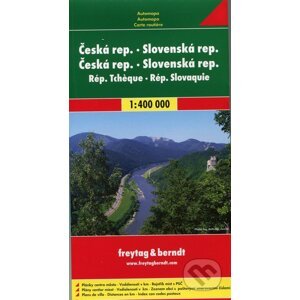 Česká republika, Slovenská republika 1:400 000 - freytag&berndt