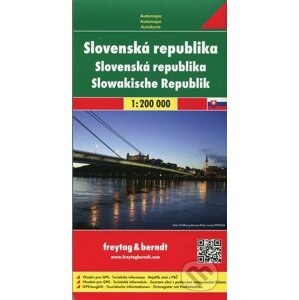 Slovenská republika 1:200 000 - freytag&berndt