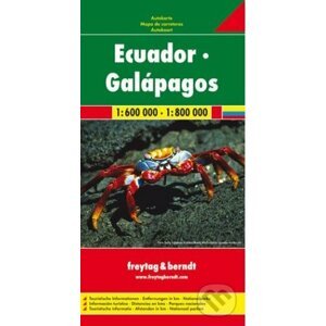 Ecuador 1:600 000, Galápagos 1:800 000 - freytag&berndt