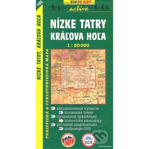Nízke Tatry, Kráľova Hoľa 1:50 000 - SHOCart
