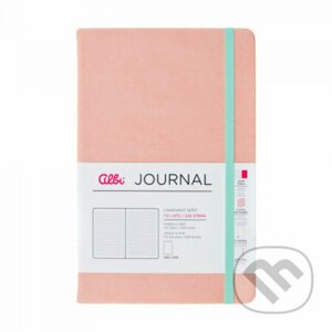 Veľký zápisník Journal - Korálový - Albi