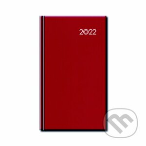 Mini diár Falcon 2022 - červený - Spektrum grafik