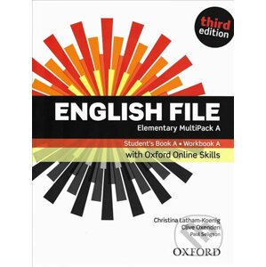 New English File: Elementary - MultiPACK A with Online Skills - Clive Oxenden, Christina Latham-Koenig