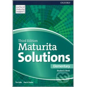 Maturita Solutions - Elementary - Student's Book + Online Pack (SK Edition) - Paul Davies, Tim Falla