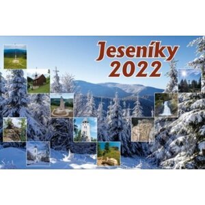 Jeseníky 2022 - stolní kalendář - Jena