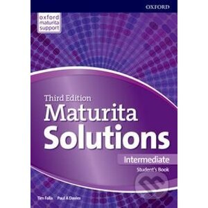 Maturita Solutions: Intermediate - Student's Book + Online Pack (SK Edition) - Tim Falla, Paul A. Davies