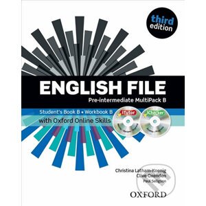New English File: Pre-Intermediate - MultiPACK B with Online Skills - Clive Oxenden, Christina Latham-Koenig