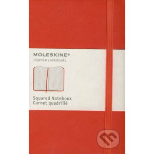 Moleskine - malý červený zápisník (štvorčekový) - Moleskine