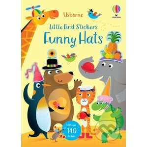 Little First Stickers Funny Hats - Jessica Greenwell, Gareth Lucas (ilustrátor)