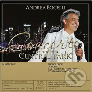 Andrea Bocelli: Concerto: One Night In Central Park (Gold) LP - Andrea Bocelli