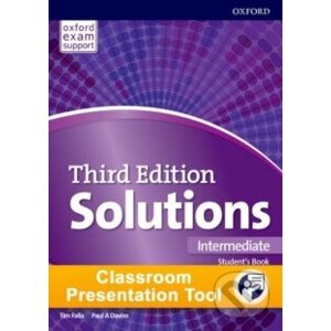 Maturita Solutions Intermediate: Classroom Presentation Tool - Oxford University Press