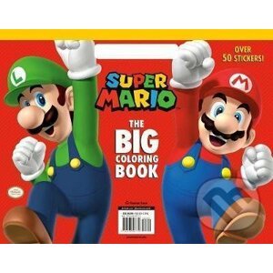 Super Mario: The Big Coloring Book (Nintendo) - neuveden