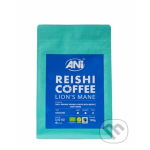ANi Reishi Bio Coffee Lions Mane 100g mletá - Ani