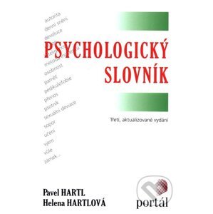 Psychologický slovník - Pavel Hartl, Helena Hartlová