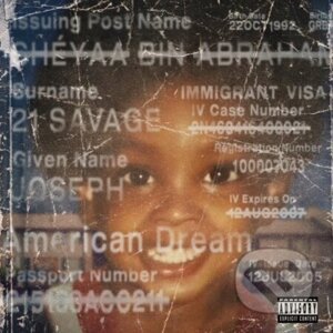 21 Savage: American Dream (Red) LP - 21 Savage