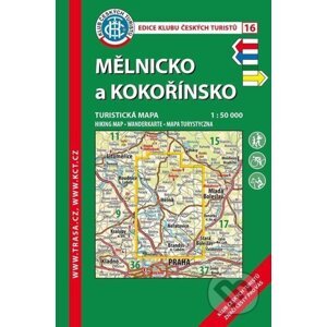 Mělnicko a Kokořínsko 1:50 000 Turistická mapa - Klub českých turistů