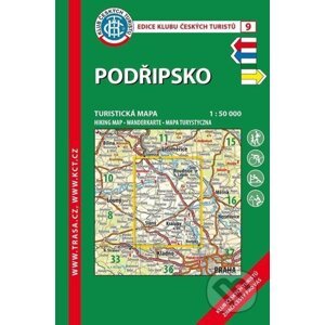 Podřipsko 1:50 000 Turistická mapa - Klub českých turistů