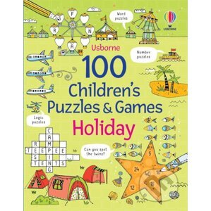 100 Children's Puzzles and Games: Holiday - Phillip Clarke, Pope Twins (Ilustrátor)