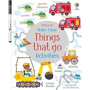 Wipe-Clean Things That Go Activities - Kirsteen Robson, Gareth Williams (Ilustrátor)