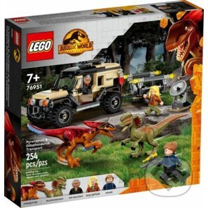 LEGO® Jurassic World™ 76951 Preprava pyroraptora a dilophosaura - LEGO