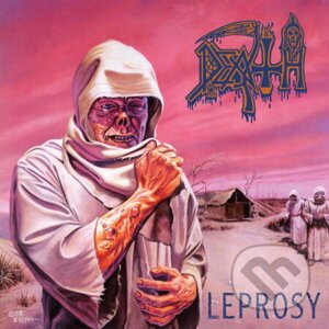 Death: Leprosy Ltd. (Pink, White & Blue Splatter) LP - Death