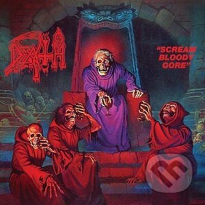 Death: Scream Bloody Gore Ltd. (Violet, White & Red Splatter) LP - Death