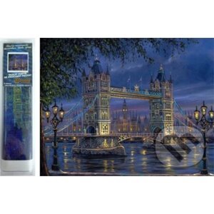 Diamantové malování - Noční Tower Bridge - Norimpex