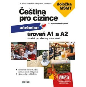 Čeština pro cizince A1 a A2 - Marie Boccou Kestřánková, Dagmar Štěpánková, Kateřina Vodičková, Jitka Veroňková