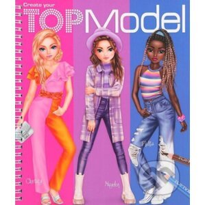 Kreatívny zošit -  Top Model -  Christy, Hayden, Malia - Depesche