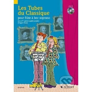 Les Tubes du Classique + CD - Classical Hits for 2 recorders - Rainer Butz