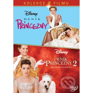 Deník princezny kolekce 1+2 DVD