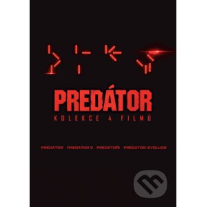 Predátor kolekce 1.-4. DVD