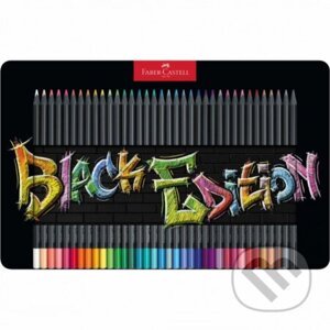 Pastelky Black Edition set plech 36 farebné - Faber-Castell