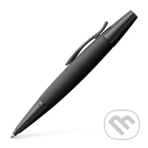e-motion dokonalá čierna, guľôčkové pero - Faber-Castell