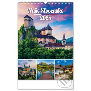 Nástenný kalendár Naše Slovensko 2025 - Notique