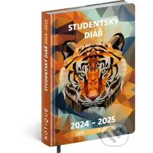 Studentský diář Tygr 2024 - 2025 - Notique