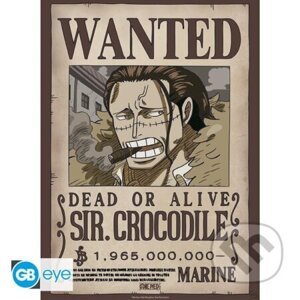 One Piece Plagát - Wanted Crocodile