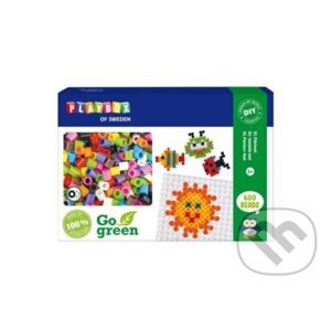 Playbox Zažehlovací korálky XL Go Green 600 ks - Playbox