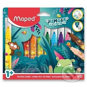 Fixky Jungle Fever Jumbo 12 ks - Maped