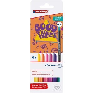 Edding 1200 Fixy Good Vibes 6 ks (limitovaná edice) - Edding
