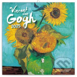 Poznámkový nástenný kalendár Vincent van Gogh 2025 - Notique