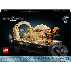 LEGO® Star Wars™ 75380 Preteky klzákov v Mos Espa – dioráma - LEGO