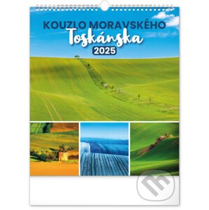 Nástenný kalendár Čaro Moravského Toskánska 2025, 30 × 34 cm - Notique